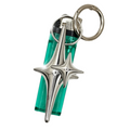 Y2K Chrome Metal Carabiner Star Lighter Holder Heavy Case