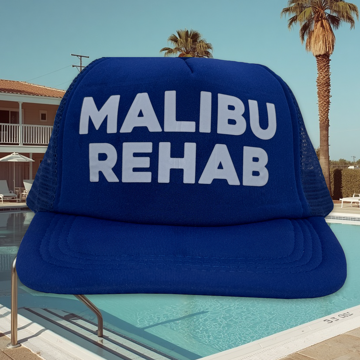 Malibu Rehab Trucker Cap