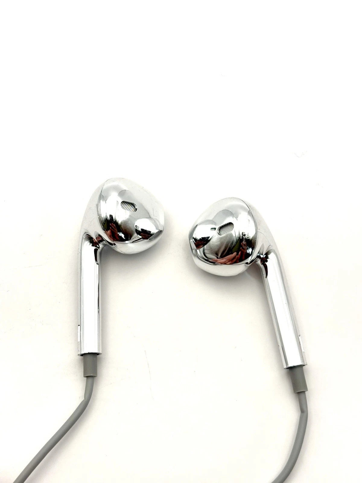 Chrome Headphones Wired USB C Type with Microphone Earbuds